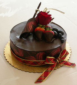 5 Star DARK Chocolate Cake OneKg