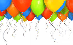 60 Multi Coloured Gas Balloons