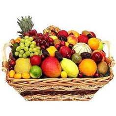 10 Kg. Fresh Fruits in Basket