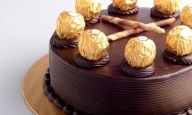 Half Kg Ferrero rocher Cake