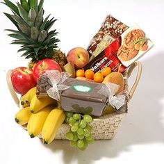 2 Kg. Fresh Fruits in Basket with cookies