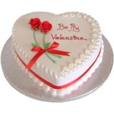 Heart Shaped EGGLESS Cake Pineapple 1 Kg