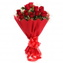 12 Red Roses Bouquet