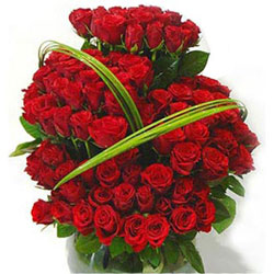 50 Red Roses Arrangement