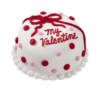 5 Star Cake with MY VALENTINE ICING OneKg