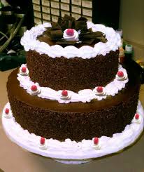 2 Tier black forest Cake 2 Kg