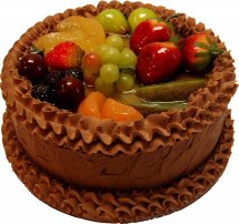Two Kg Chocolate Fruit Cake